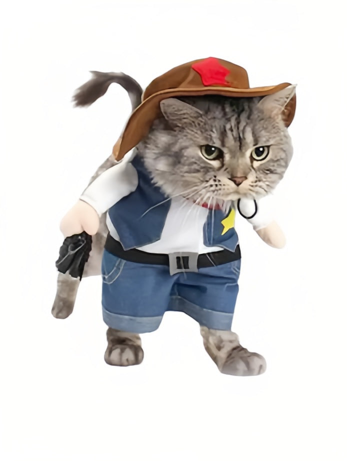Sheriff Rider Pet Costume