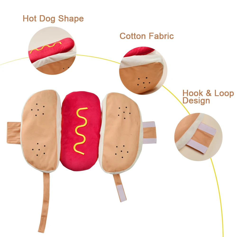 Hot Dog Pet Costume